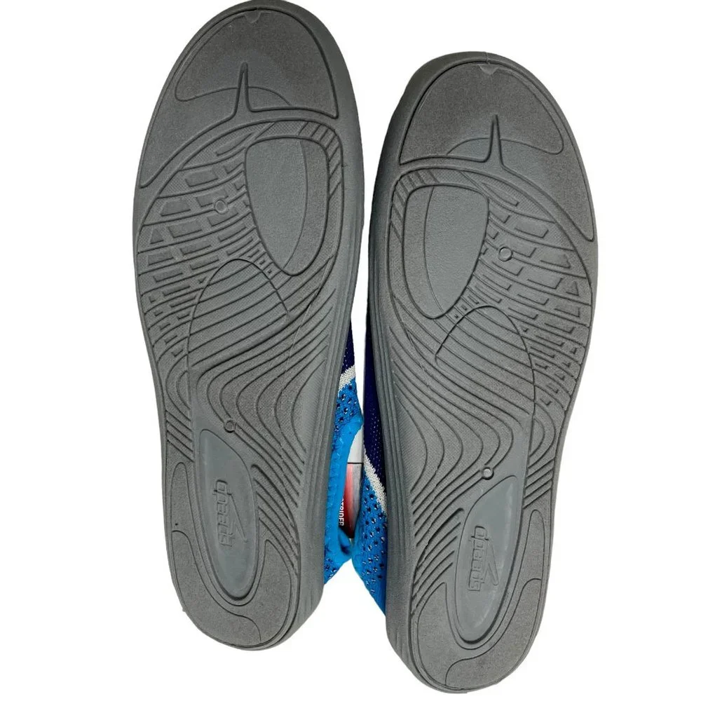 Speedo men M 9 - 10 surf strider water shoes‎ blue